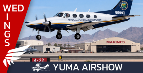 Wednesday Wings - Yuma Airshow awarded on 2026-03-12