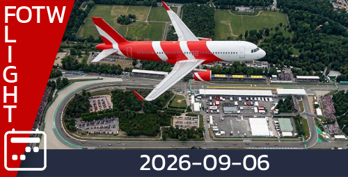 Flight of the Week - September 06, 2026 awarded on 2026-09-07